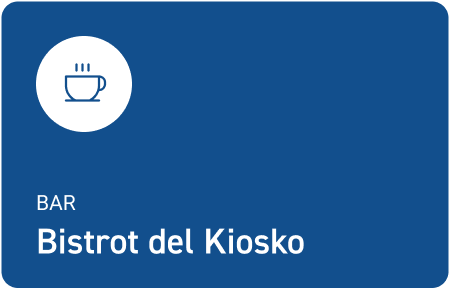 Cup icon with the text Bistrot del Kiosko